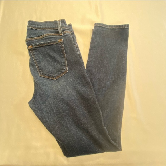 EUC J BRAND High Rise Skinny Leg Siren Dark Wash Denim Jeans 28W 28L Stretch - Picture 14 of 16
